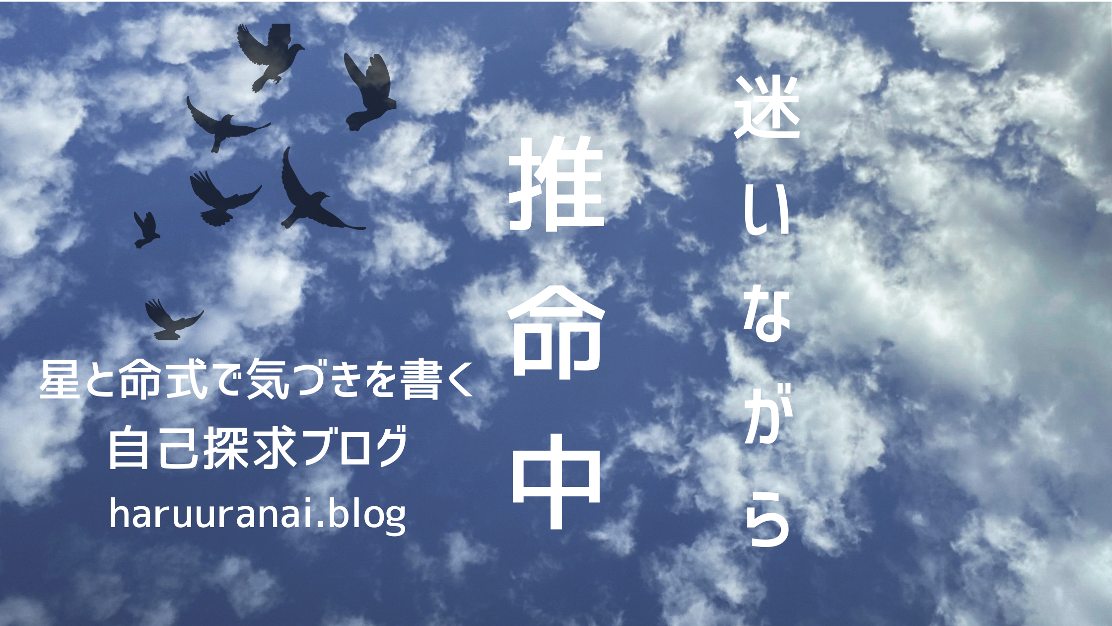 迷いながら推命中